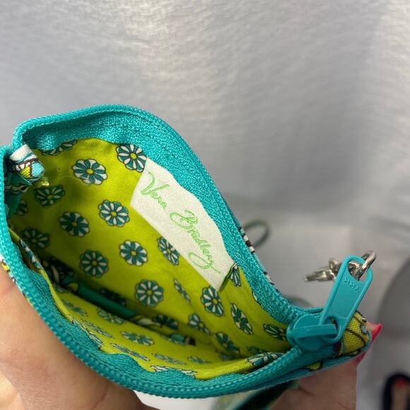 Vera Bradley Peacock pattern Crossbody Bag & Wallet 2-piece - Picture 7 of 7